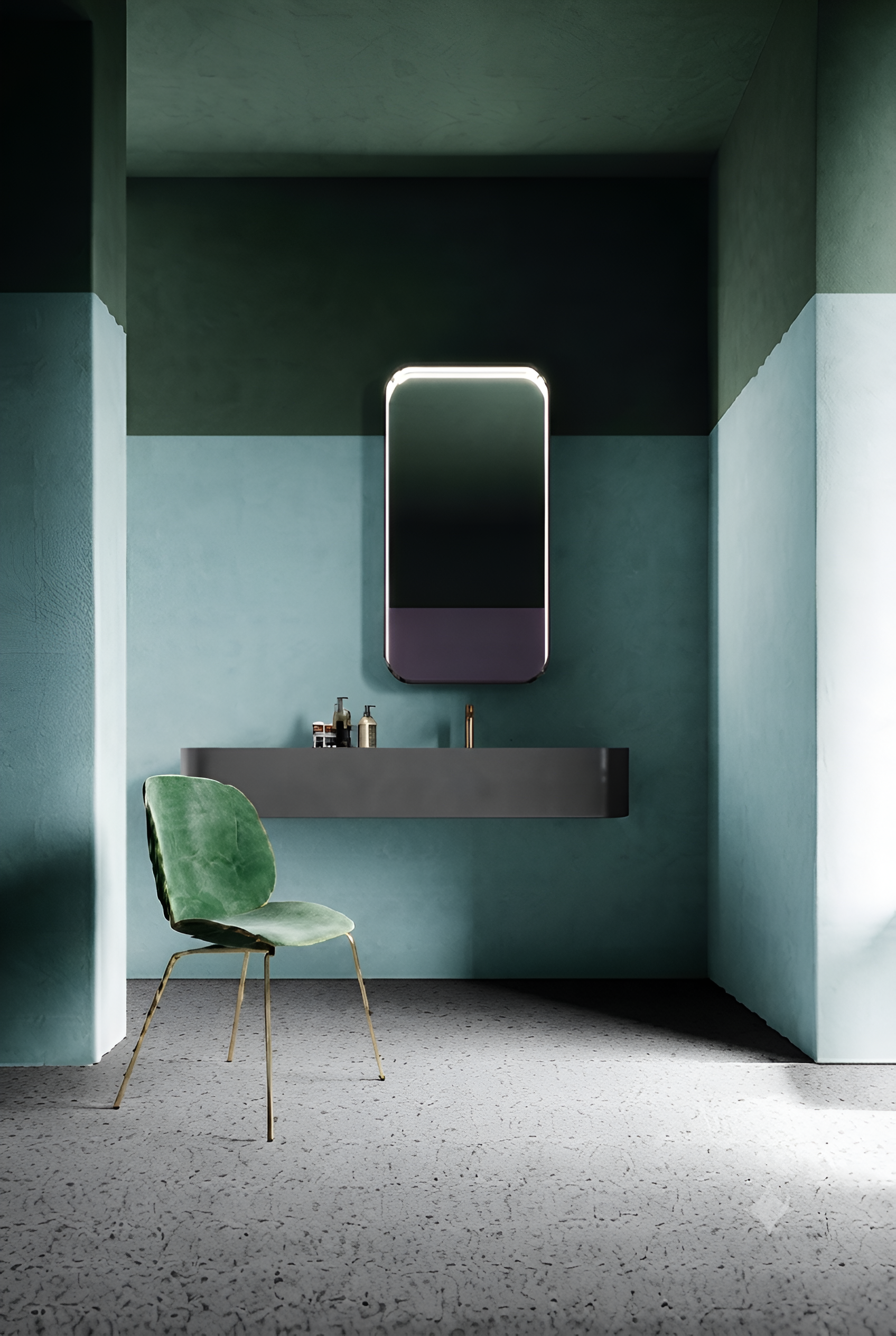 image with mirror