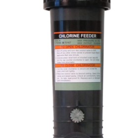 Jet-Flo Inline Chlorine Feeder, 9 lbs