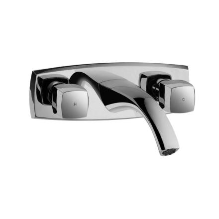 Jaquar Arc ARC-CHR-87433 3-Hole Basin Mixer Wall Mounted
