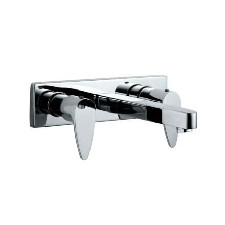 Jaquar Vignette Prime VGP-CHR-81433 3-Hole Basin Mixer Wall Mounted