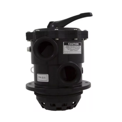 Praher TM-22-E Top Mount Multiport Valve 8 bolt down model 2" ports for Sta-Rite and Jacuzzi Pool Filters