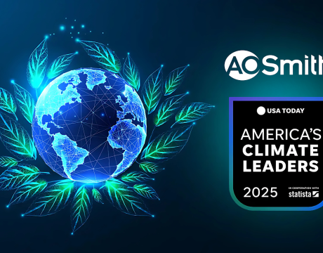 A.O Smith recognized as one of the Americas Climate Change Leaders 2025