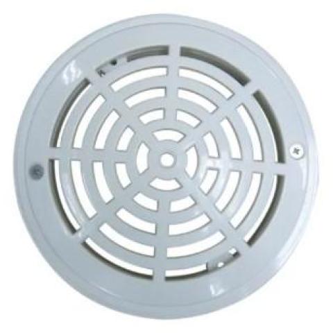 Jet-Flo Main Drain Cover, Frame and Grate, Round, 7-3/4"
