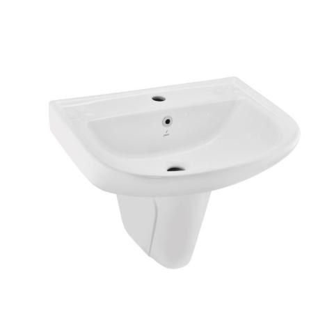 Jaquar Continental Series Wall Hung Basin with Half Pedestal