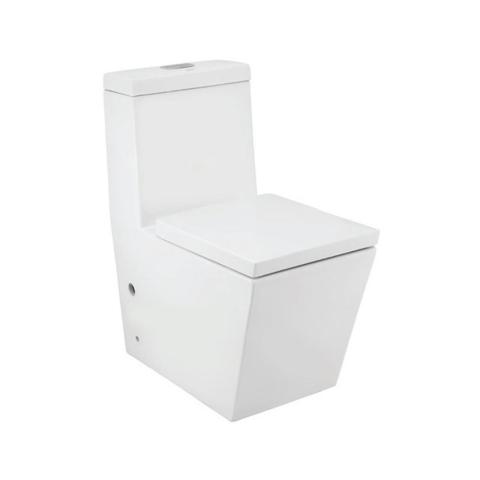 Jaquar Kubix KUS-WHT-35851S300UF Single Piece WC with UF soft close seat cover