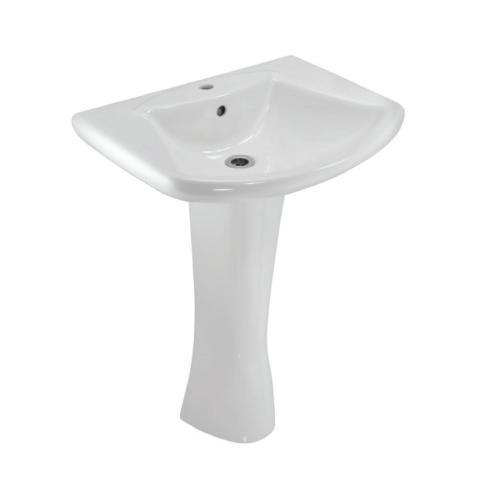 Jaquar Lyric Wall Hung Basin with Full Pedestal