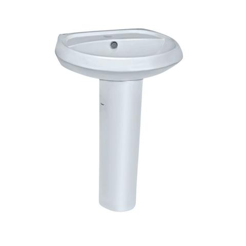 Jaquar Solo Wall Hung Basin with Full Pedestal