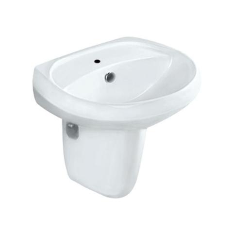 Jaquar Solo Wall Hung Basin with Half Pedestal