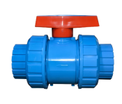 Era Double Union Ball Valve 1.5 inch and 2 Inch Socket Connect