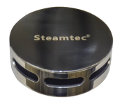 TOLO-SH02 Steam Head 2017304 SS w/ Polishing, Aroma Oil Pocket for 1/2" & 3/4" Pipe Diameter