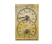 Jet-Flo Thermometer-hygrometer for Sauna